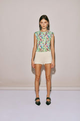 VRG GRL Sleeveless | Women Retrofuture Top Multi