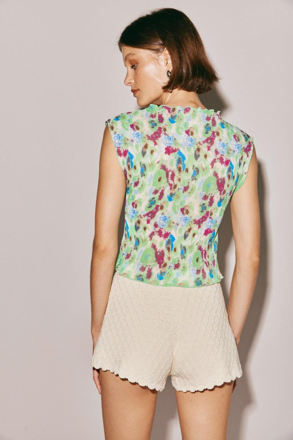 VRG GRL Sleeveless | Women Retrofuture Top Multi