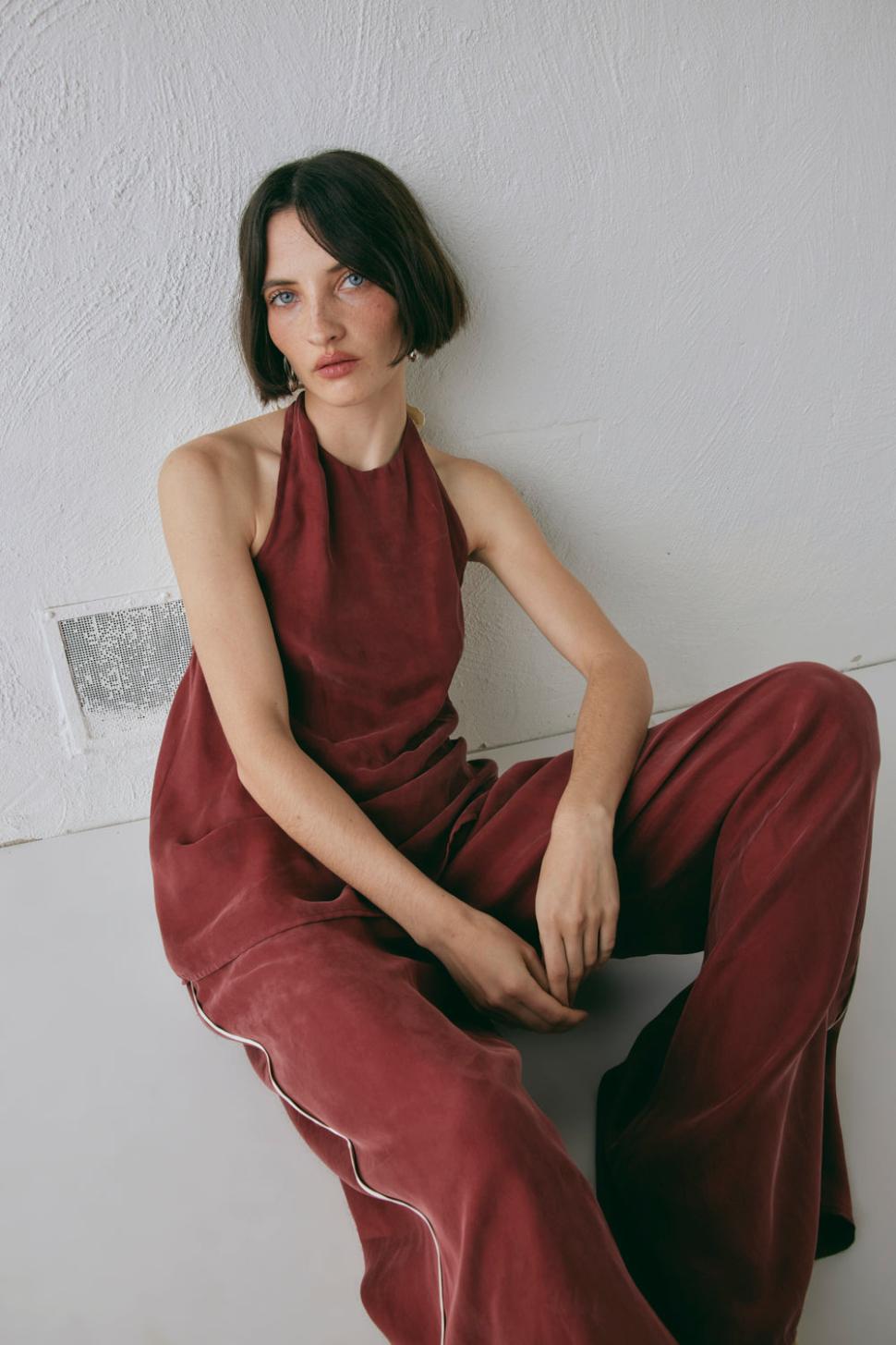 VRG GRL Sleeveless | Women Sierra Top Wine