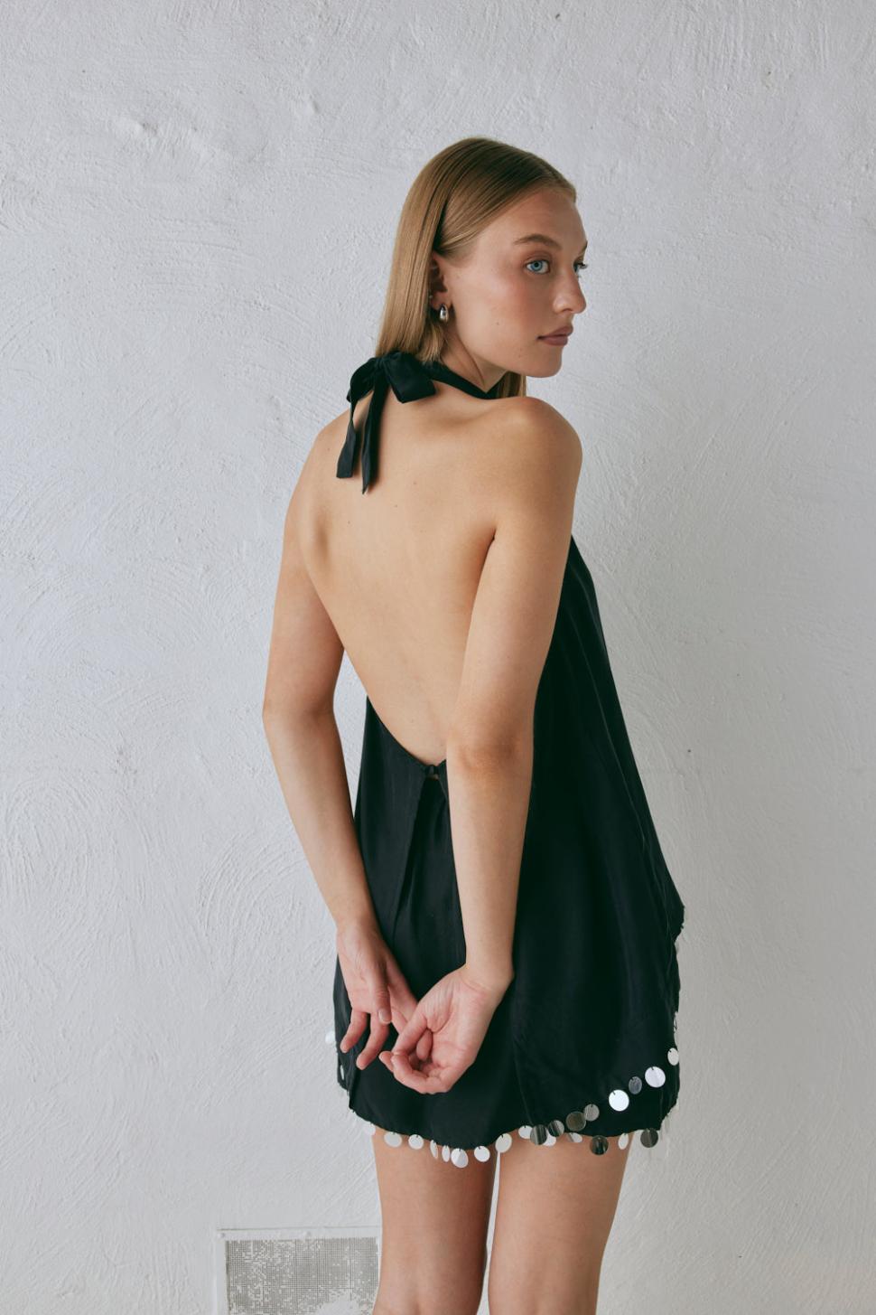 VRG GRL Sleeveless | Women Spritz Top Black