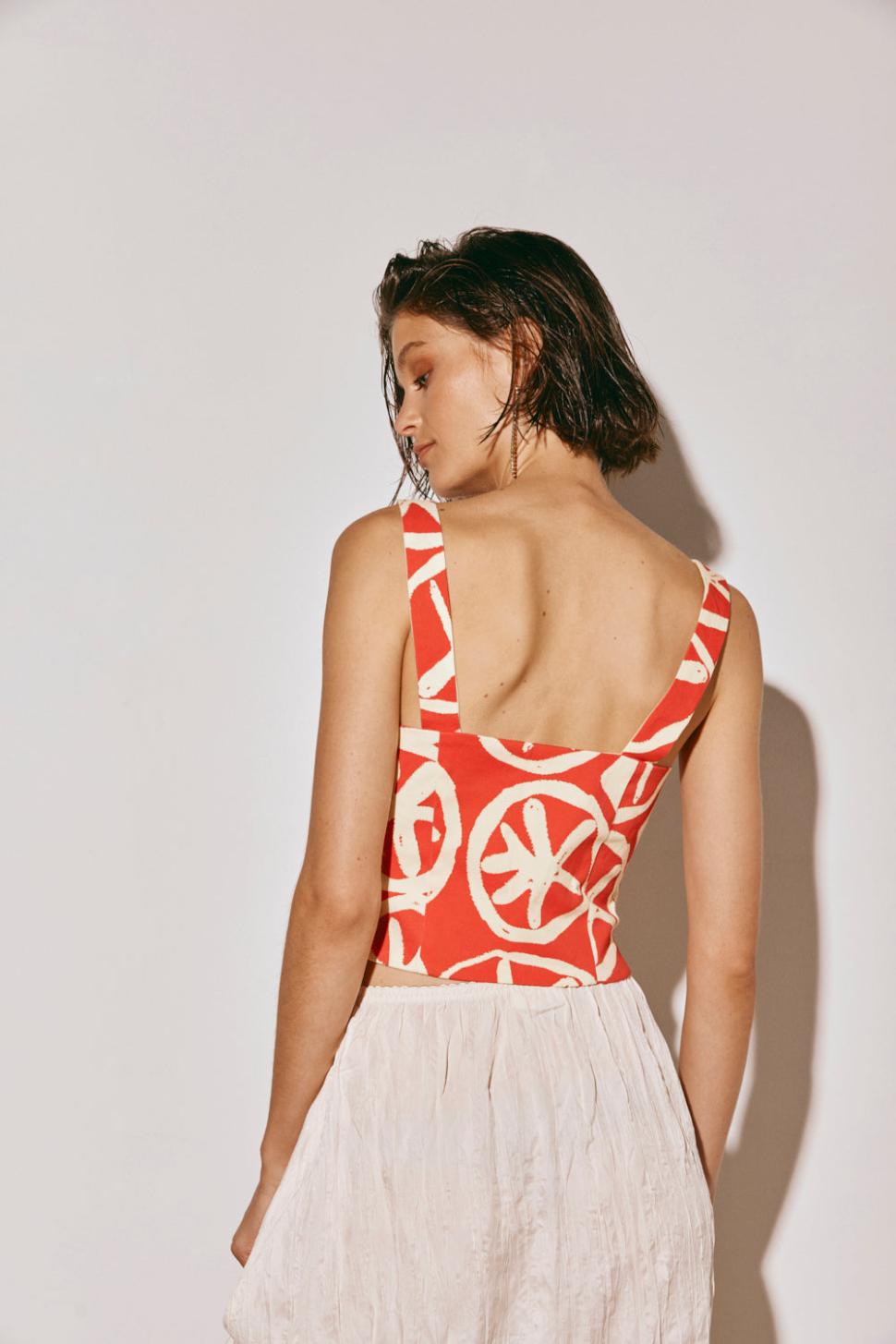 VRG GRL Sleeveless | Women The Way To San Jose Top Print