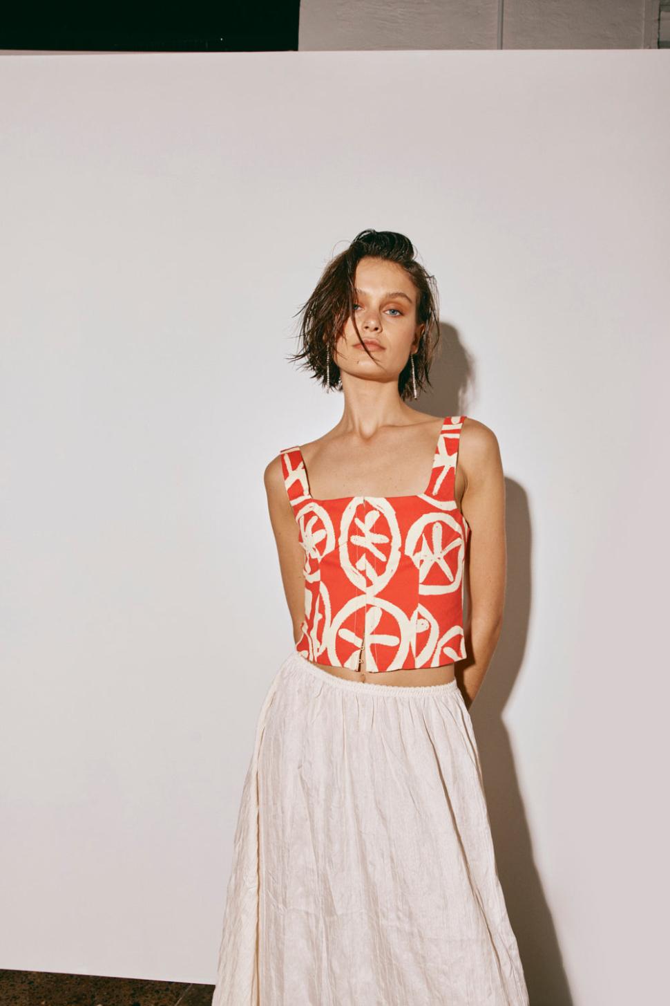 VRG GRL Sleeveless | Women The Way To San Jose Top Print