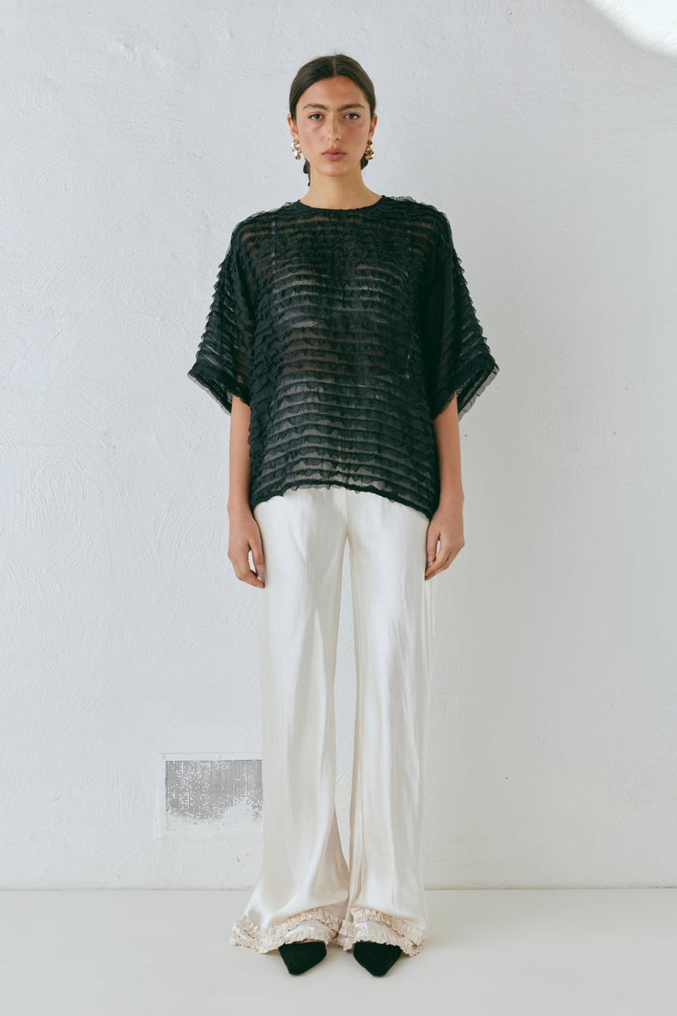 VRG GRL T-Shirts | Women Reya Top Black