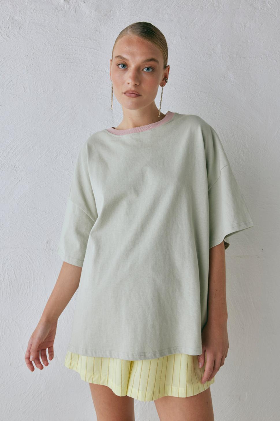 VRG GRL T-Shirts | Women Willow Tee Oyster