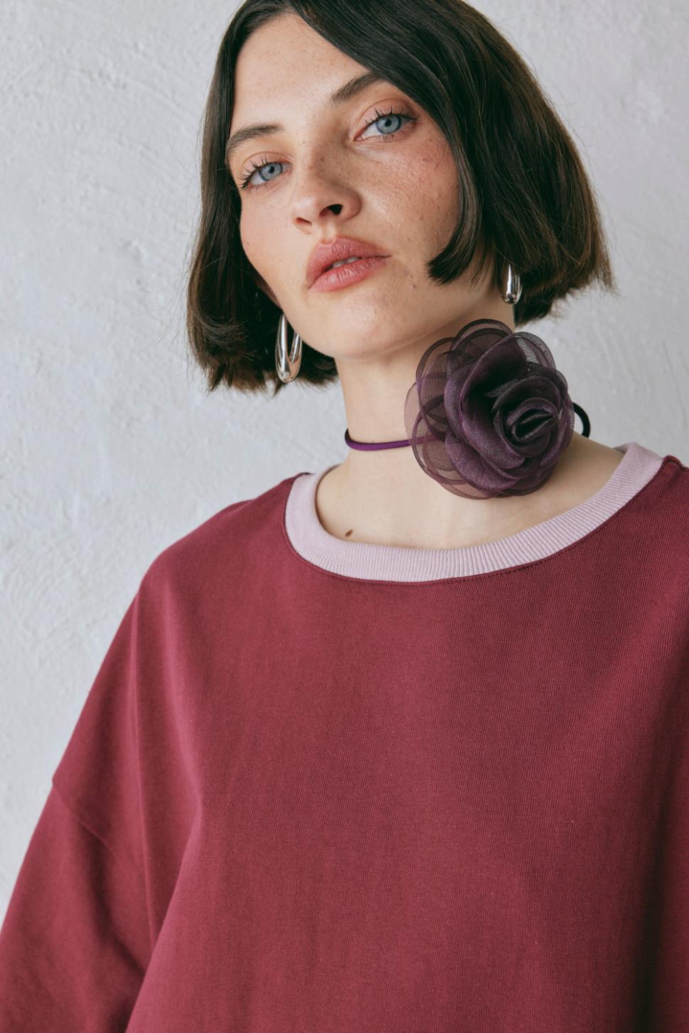 VRG GRL T-Shirts | Women Willow Tee Wine